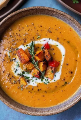 Roasted Vegetable Soup: Smooth and Creamy