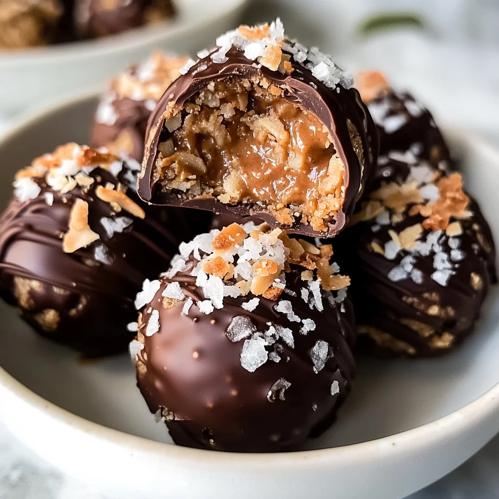 Samoa Cookie Protein Balls