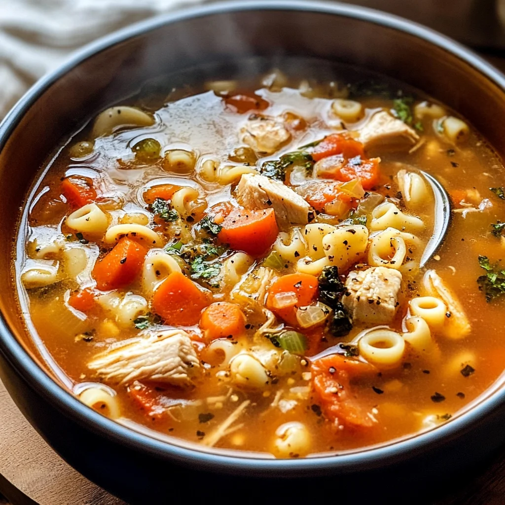 Sicilian Chicken Soup