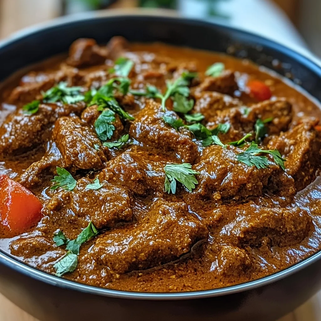 Spicy South Indian Beef Curry