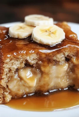 Sticky Banana Bread Pudding Cake