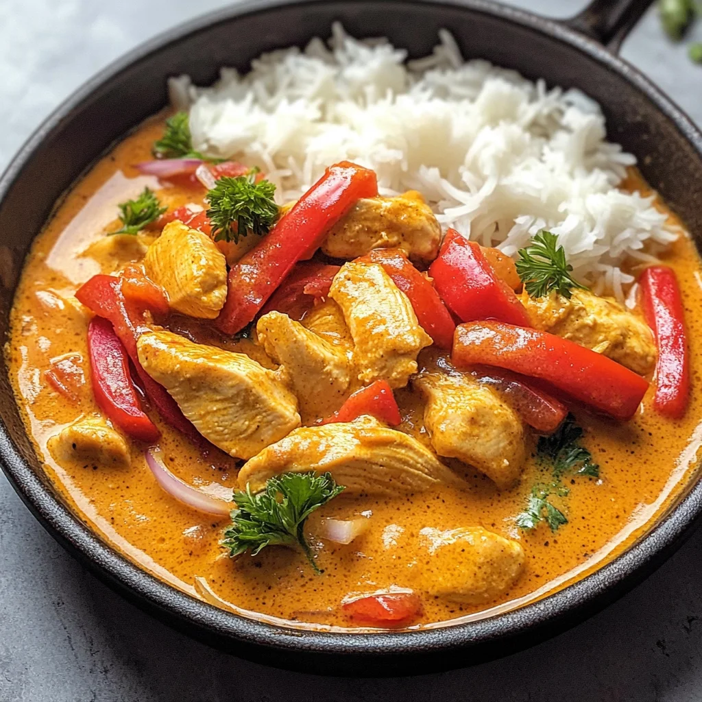 Thai Chicken Curry with Coconut Milk