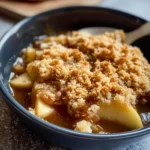 Toffee Apple Crumble