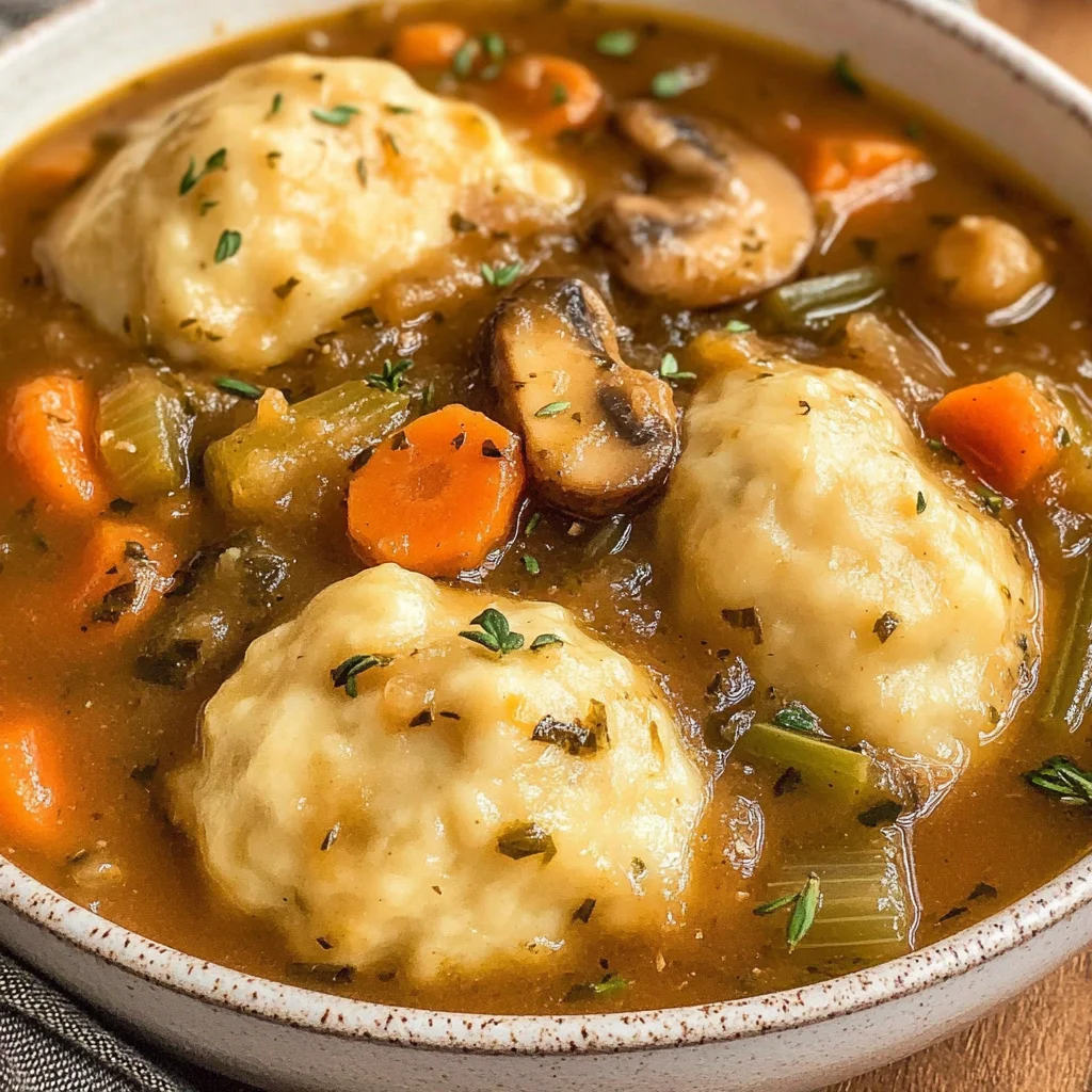 Vegan Dumpling Stew