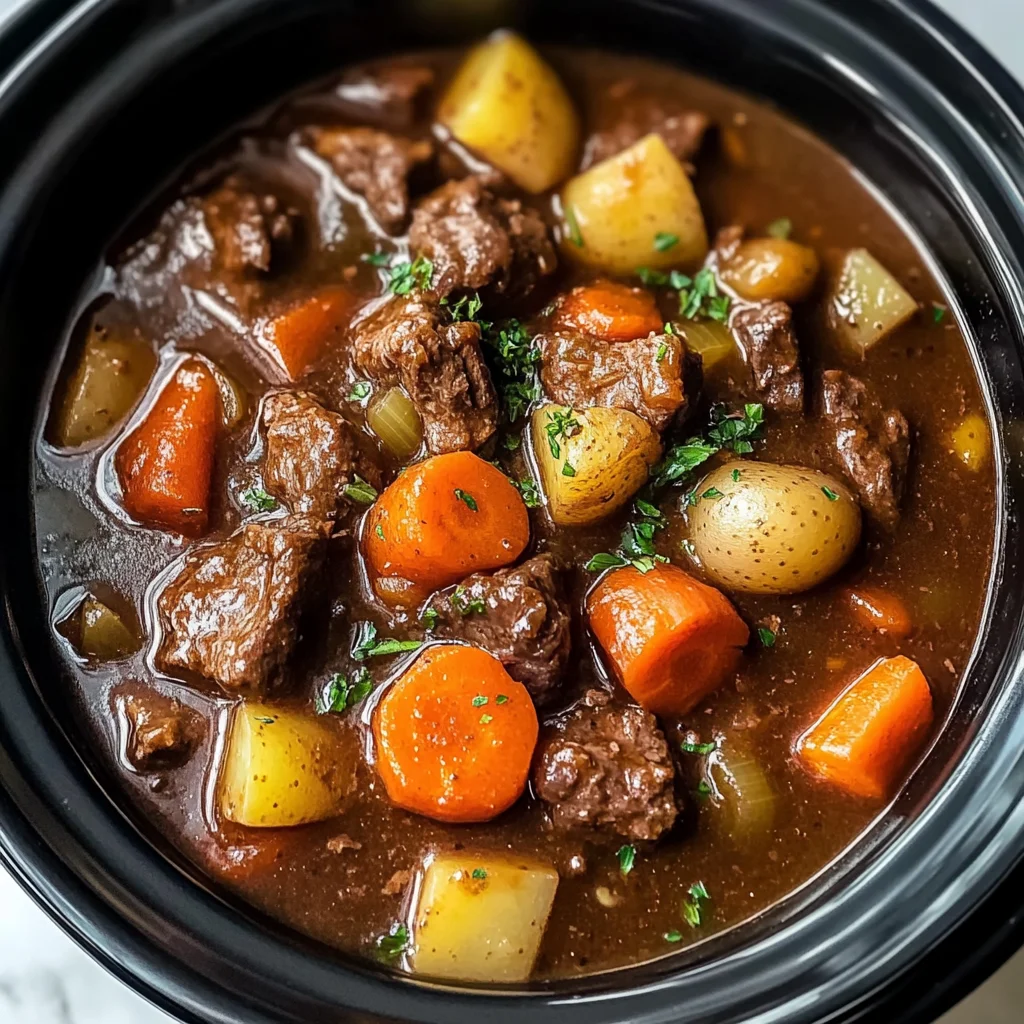 Wholesome Crockpot Beef Stew