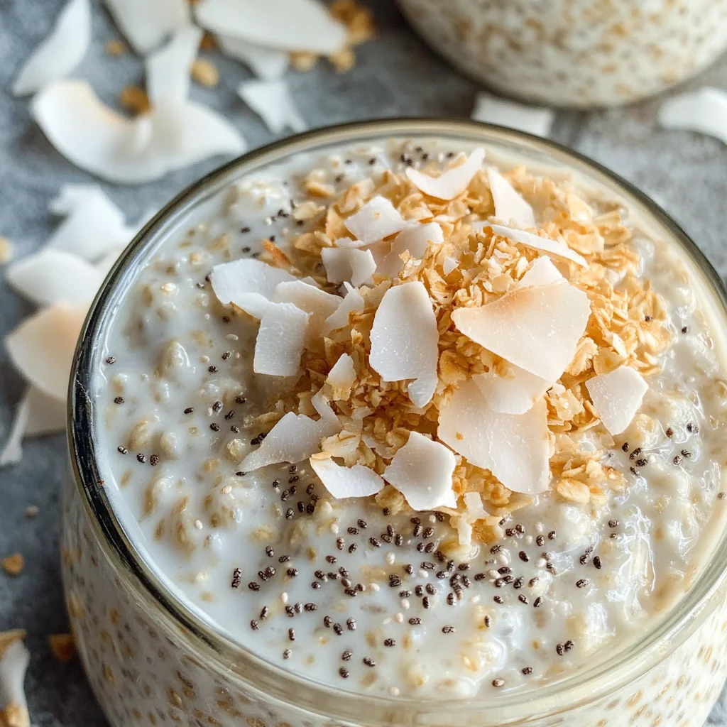 Coconut Overnight Oats