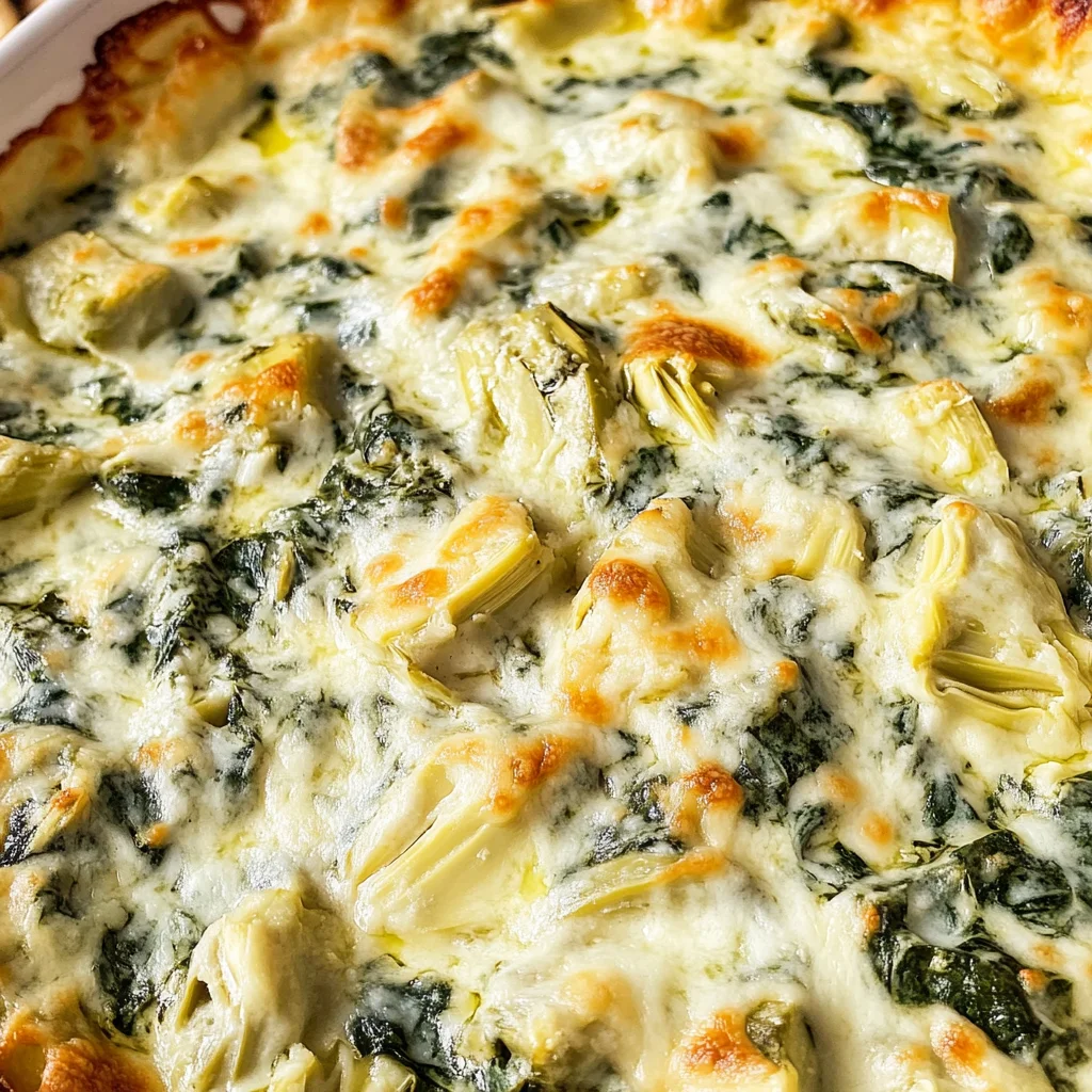 Creamy Spinach Artichoke Dip