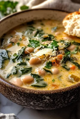 Creamy Tuscan White Bean Lemon Soup