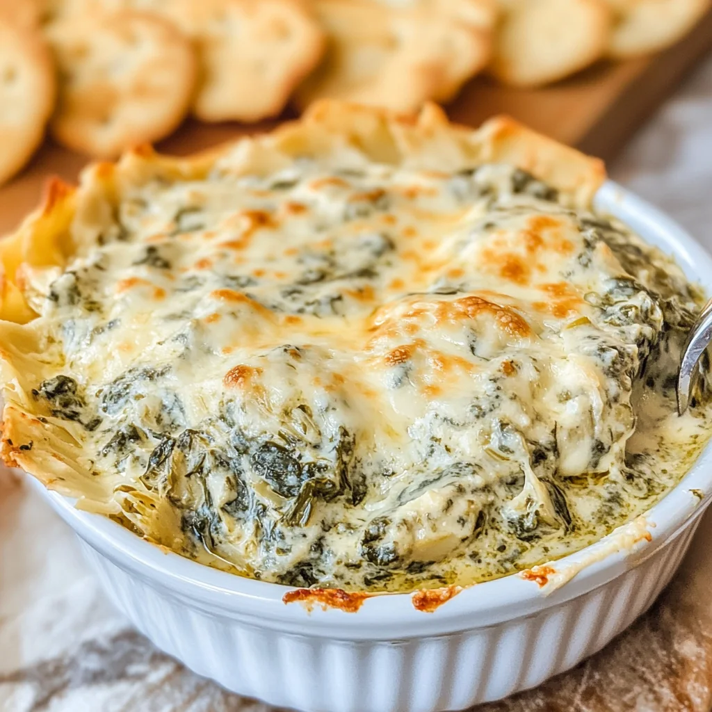 Crockpot Spinach Artichoke Dip