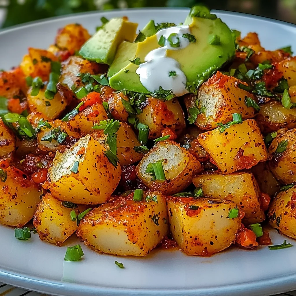 Fiery Mexican Potatoes Spicy FlavorPacked Delight