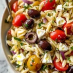 Greek Orzo Pasta Salad