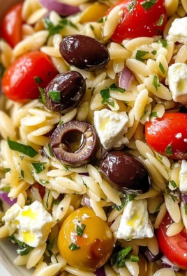 Greek Orzo Pasta Salad