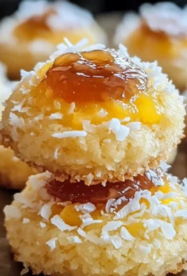 Hawaiian Pineapple Coconut Thumbprint Cookies