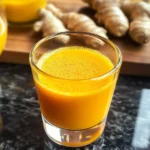 Homemade Ginger and Turmeric Immunity Shots