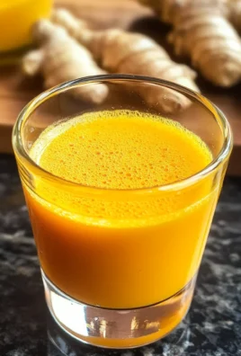 Homemade Ginger and Turmeric Immunity Shots