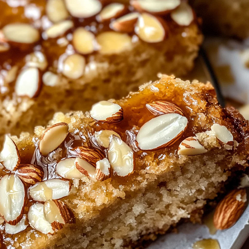 Honey Almond Cake