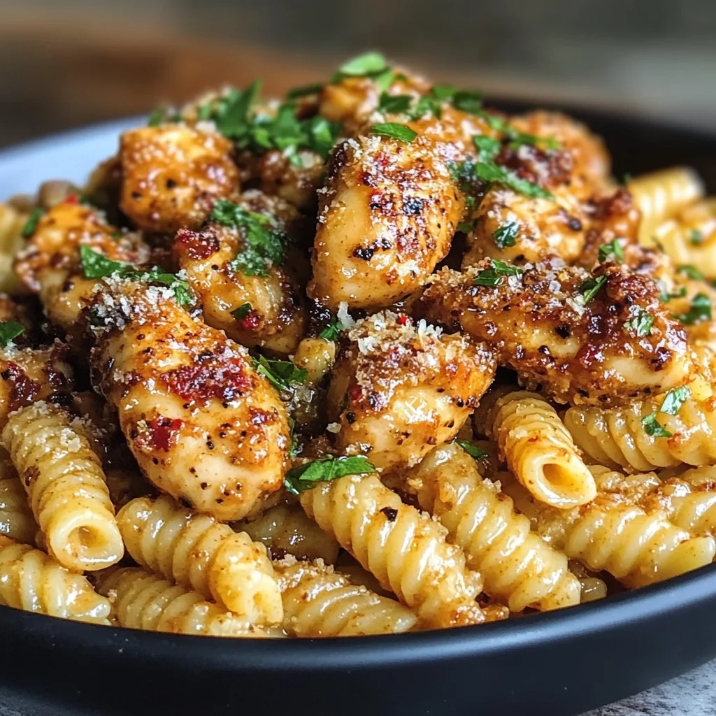 Honey Pepper Chicken Pasta