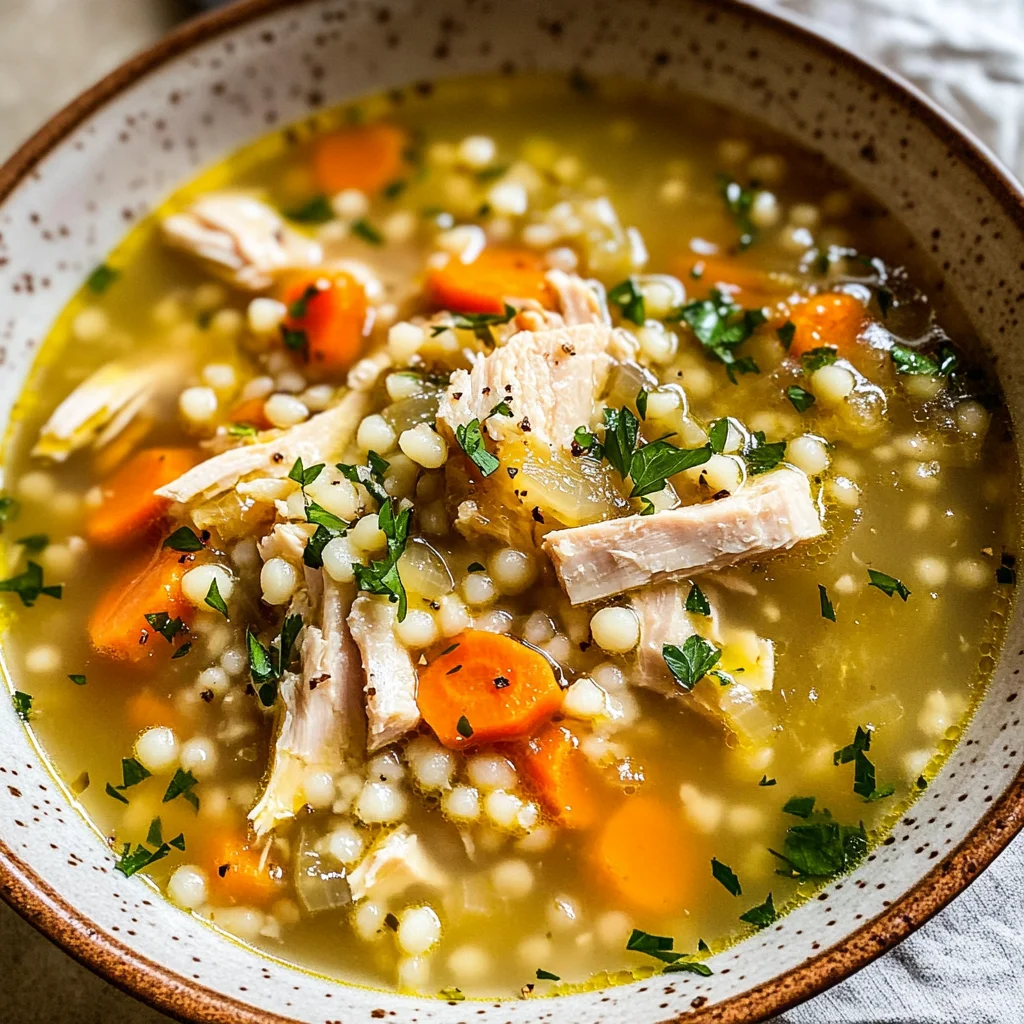 Leftover Turkey Soup