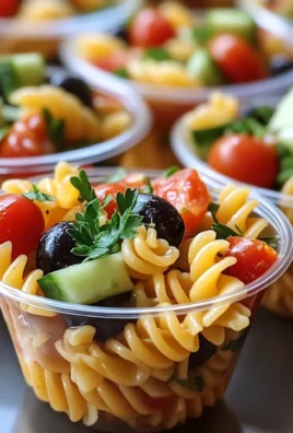 Pasta Salad Cups Recipe