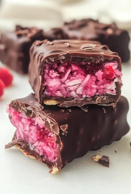 Raspberry Chocolate Coconut Bars