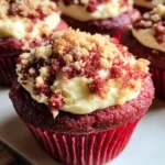 Red Velvet Cream Cheese Muffins