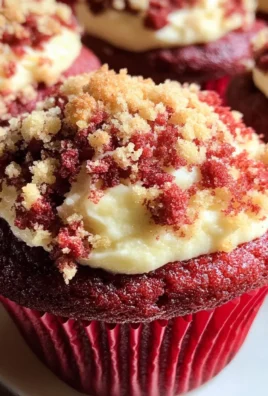 Red Velvet Cream Cheese Muffins