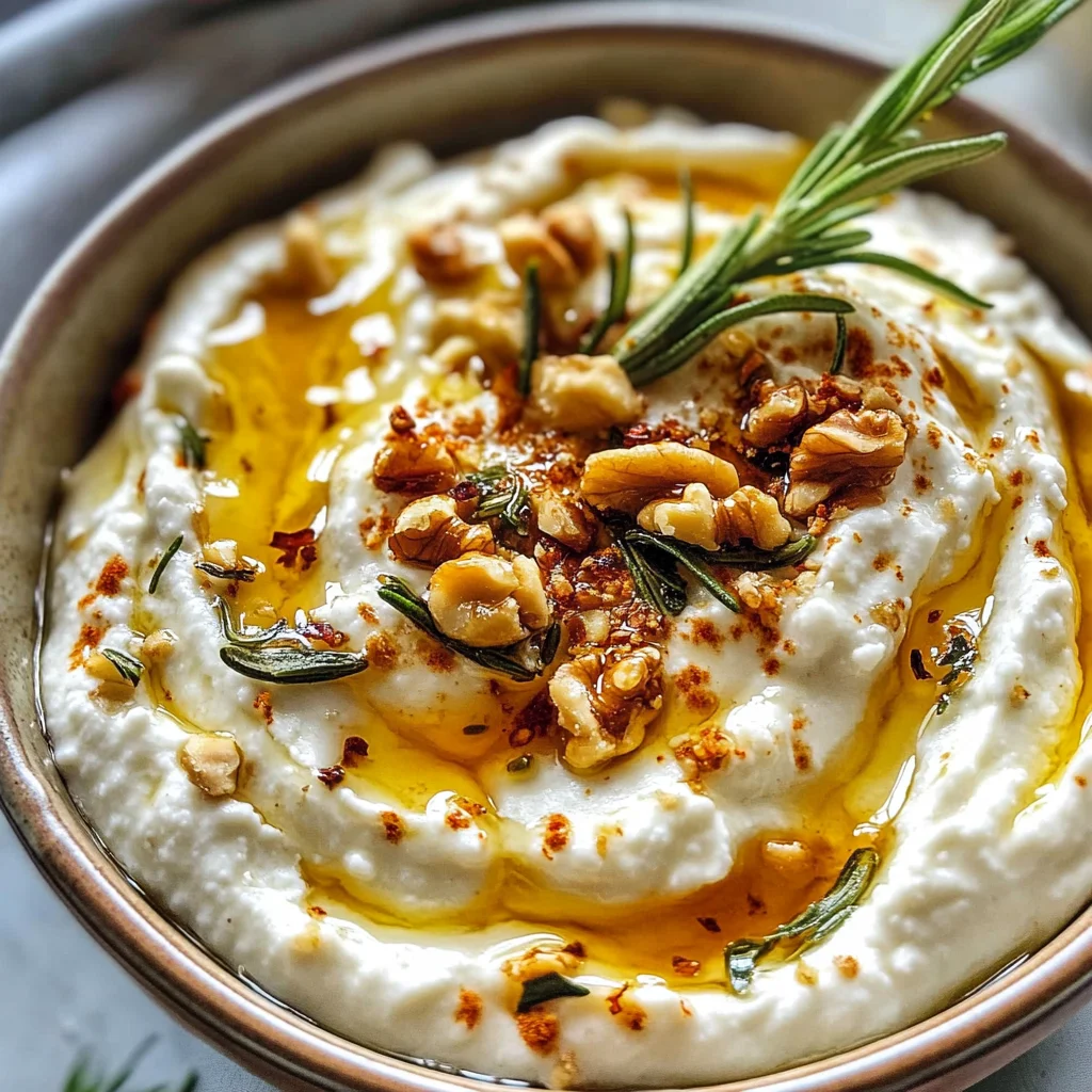 Spicy Ricotta Dip with Hot Honey