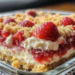 Strawberry Cheesecake Dump Cake