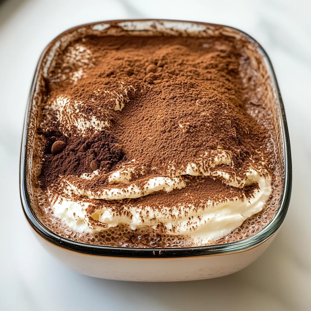Tiramisu Chia Pudding