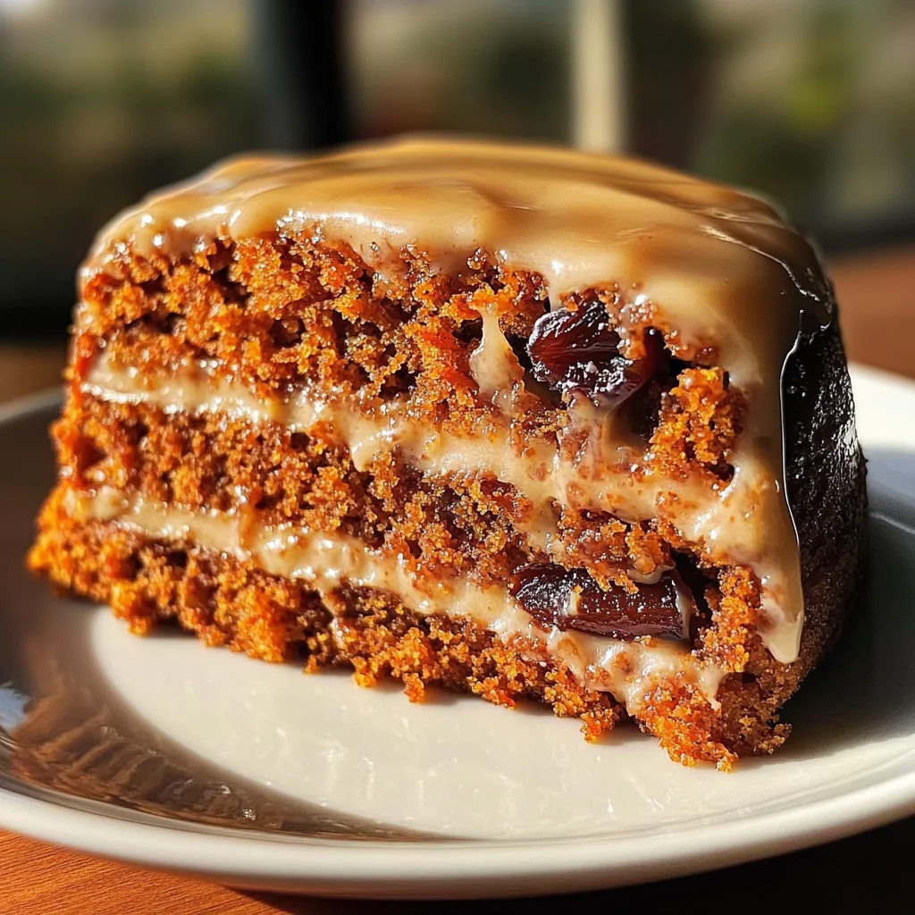 Carrot Date Spice Cake
