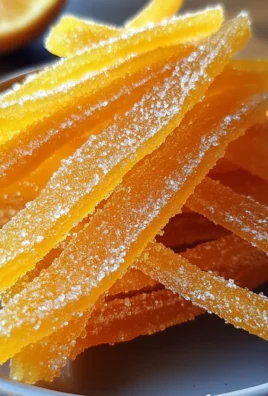 Easy Candied Orange Peel