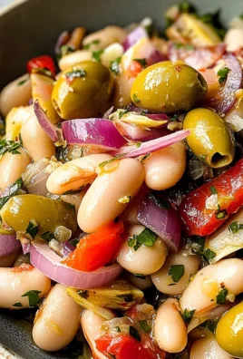 Marinated Butter Beans