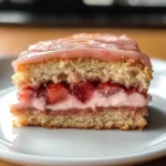 Amazing Strawberry Honeybun Cake
