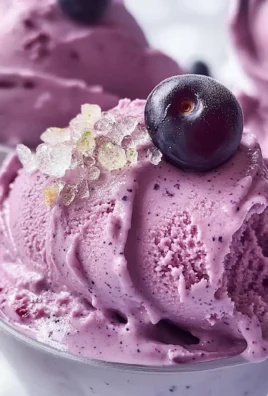 Blueberry Sherbet