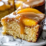 Brown Sugar Peach Cake