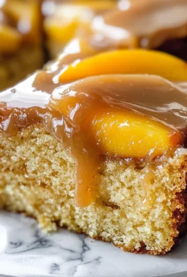 Brown Sugar Peach Cake