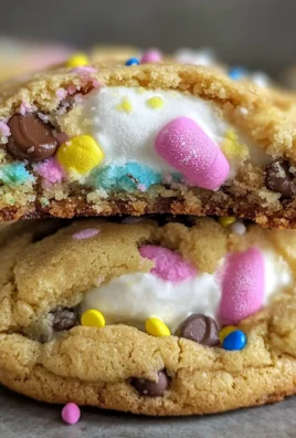 Chocolate Chip Peep Stuffed Easter Cookies