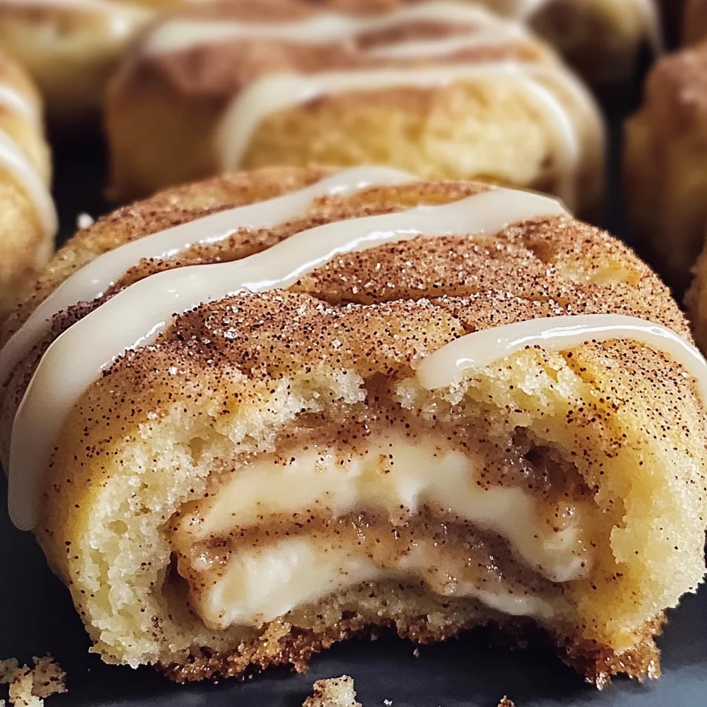 Cinnamon Roll Cheesecake Cookies