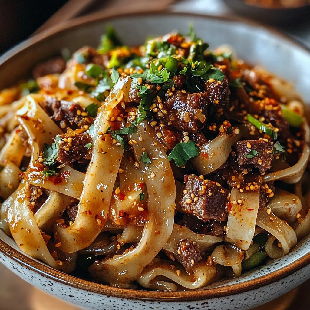 Cumin Lamb Noodles