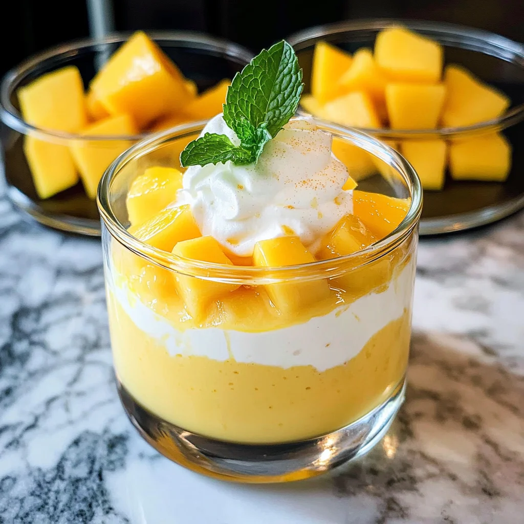 Easy Mango Dessert Mousse