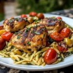 Flavorful Mediterranean Chicken Orzo