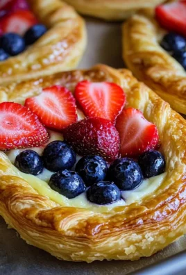 Fruit and Cream Cheese Danish Pastry