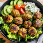 Greek Chicken Meatballs Recipe