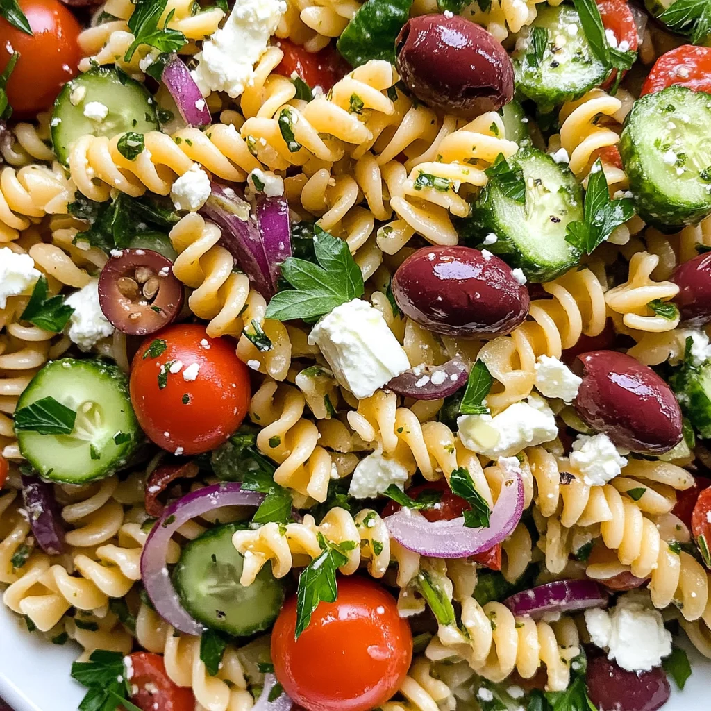 Greek Pasta Salad