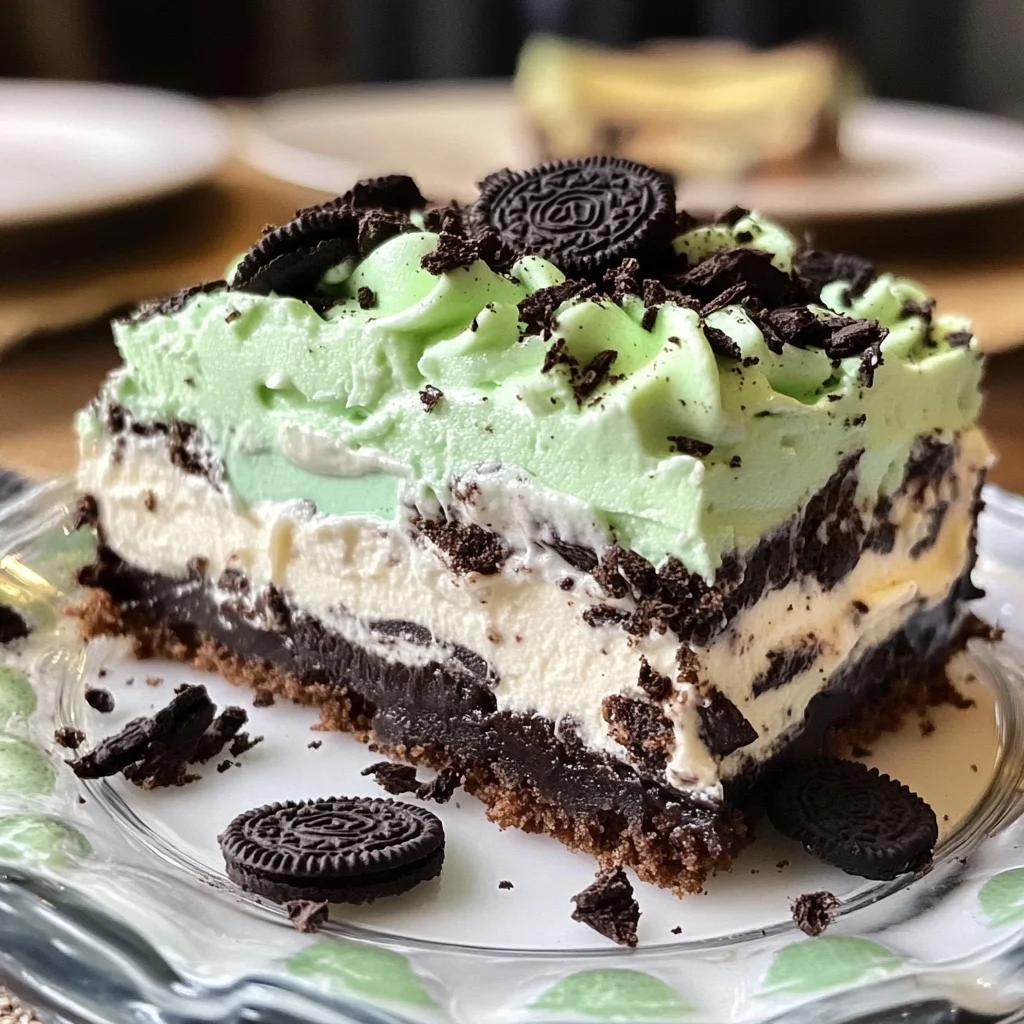 Heavenly Mint OREO Dessert