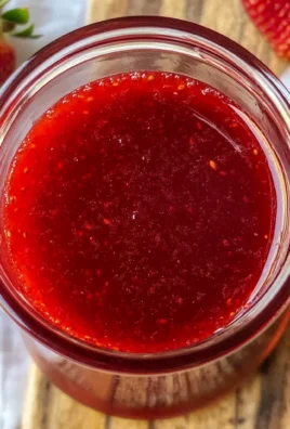 Homemade Strawberry Syrup Recipe