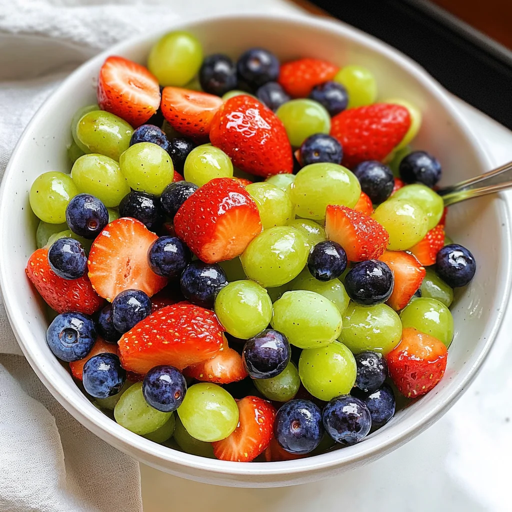 Honey Lime Fruit Salad