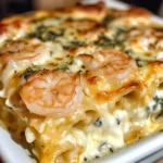 Irresistible Shrimp and Four Cheese Lasagna in Just 45 Minutes