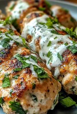 Juicy Chicken Kofta with Garlic Yogurt Sauce for Flavor Lovers