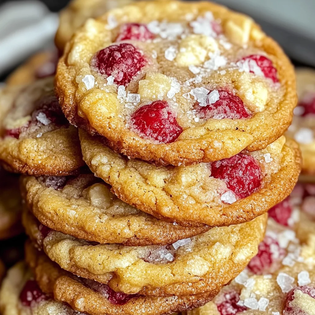 Lemon Raspberry Cookies: Sweet Chewy Bites in 30 Minutes